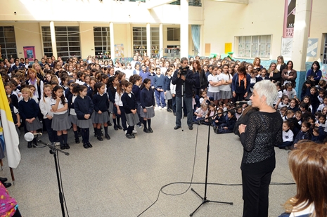 Se inauguró un aula digital en la escuela N° 1.035 “Nuestra Señora de Guadalupe” de Santa Fe