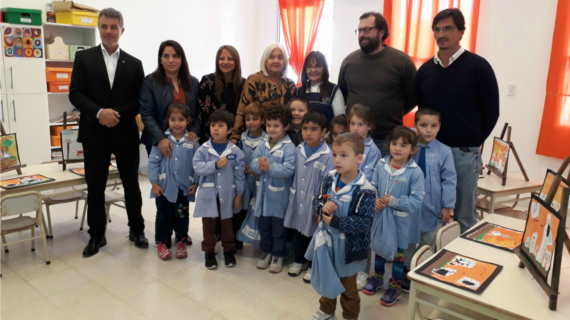 Se inauguró una sala de cuatro años del Jardín N° 196 de Rafaela