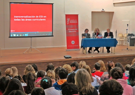 Se presentaron en Rafaela acciones para profundizar la implementación de la educación sexual en las escuelas